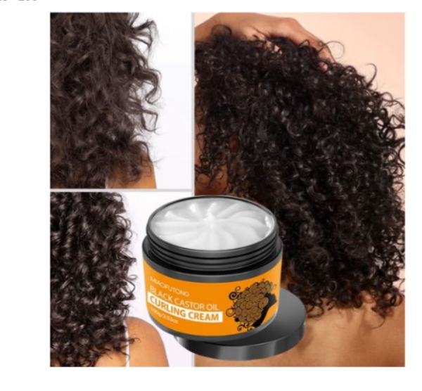 Black Castor Oil Curling Cream