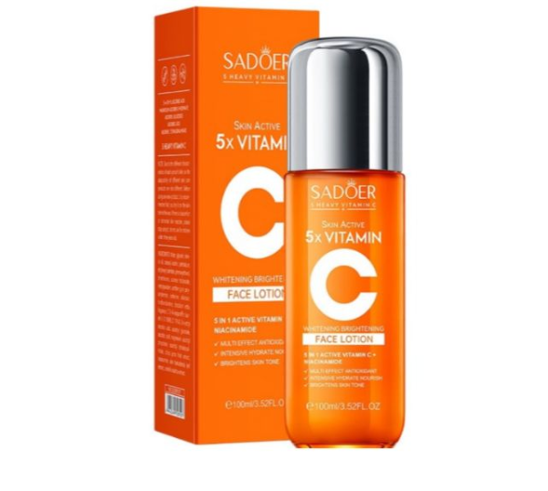 SADOER 5x Vitamin C Whitening Bright Face Lotion